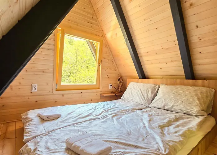 Luxuszelt Riverside A-frame Escape